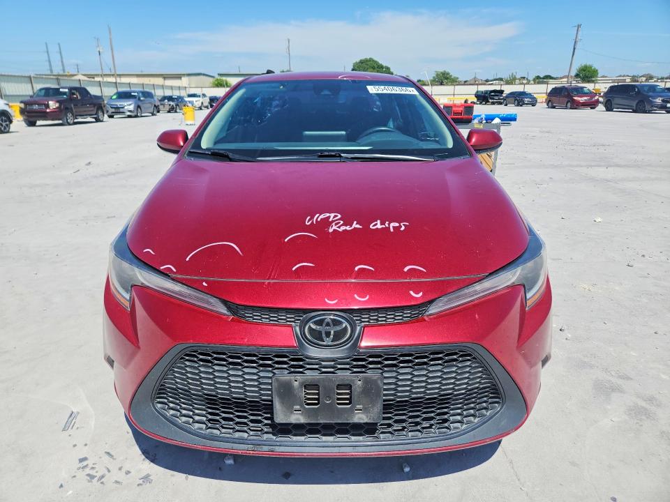 2022 Toyota Corolla VIN 5YFEPMAE8NP390345 COPART salvage auction — REAR END, Tx - Salvage Vehicle Title, sold $3,650 on 2026-07-17 (photo 5)