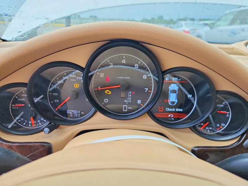 2015 Porsche Panamera VIN WP0AA2A75FL004741 COPART salvage auction — FRONT END, KS - CERT OF TITLE-SALVAGE, sold $4,600 on 2026-07-08 (photo 9)