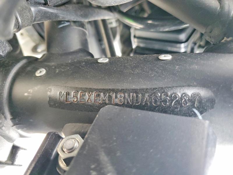 2022 Kawasaki Ex VIN ML5EXEM18NDA65287 COPART salvage auction — FRONT END, Ny - Mv-907A Salvage Certificate, sold $675 on 2026-07-02 (photo 9)
