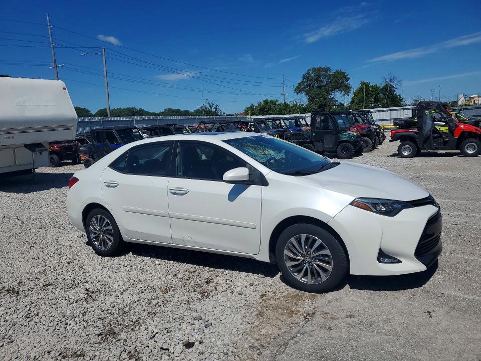 2017 Toyota VIN 5YFBURHE0HP711040 COPART salvage auction — ROOF, Ia - Cert Of Title-Salvage Title, sold $7,900 on 2026-07-24 (photo 4)
