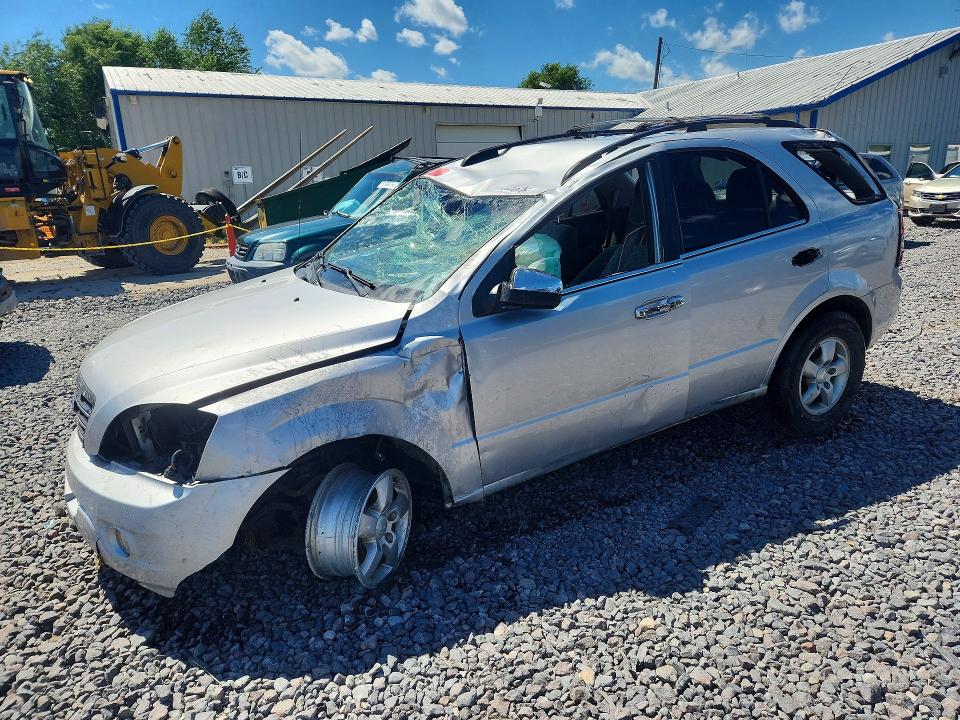 2007 Kia Sorento VIN KNDJC736275700619 COPART salvage auction — ROLLOVER, IL - JUNKING CERT OF A VEHICLE, sold $175 on 2026-07-13 (photo 1)
