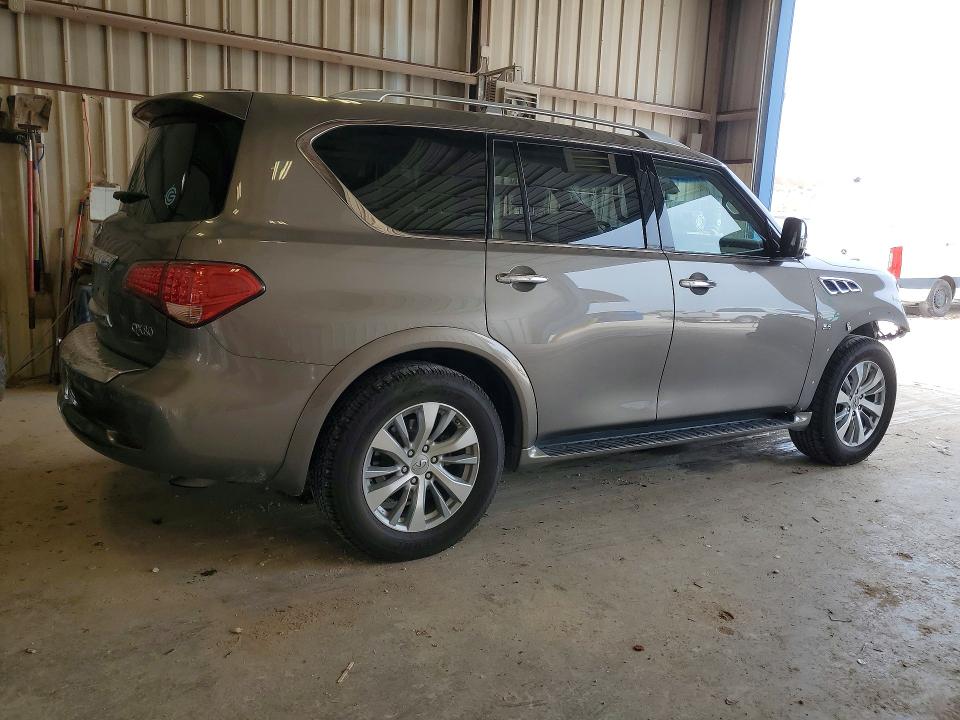 2017 Infiniti VIN JN8AZ2ND9H9830666 COPART salvage auction — FRONT END, TX - SALVAGE VEHICLE TITLE, sold $3,000 on 2026-07-06 (photo 3)