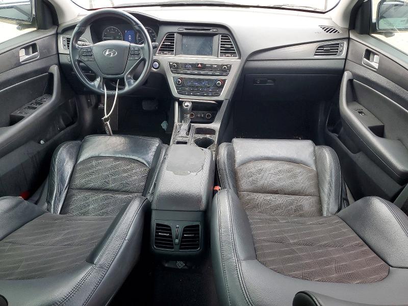 2016 Hyundai Sonata VIN 5NPE34AF1GH268737 COPART salvage auction — NORMAL WEAR, Tx - Cert Of Title-Rebuilt Salvage, sold $1,200 on 2026-07-02 (photo 8)