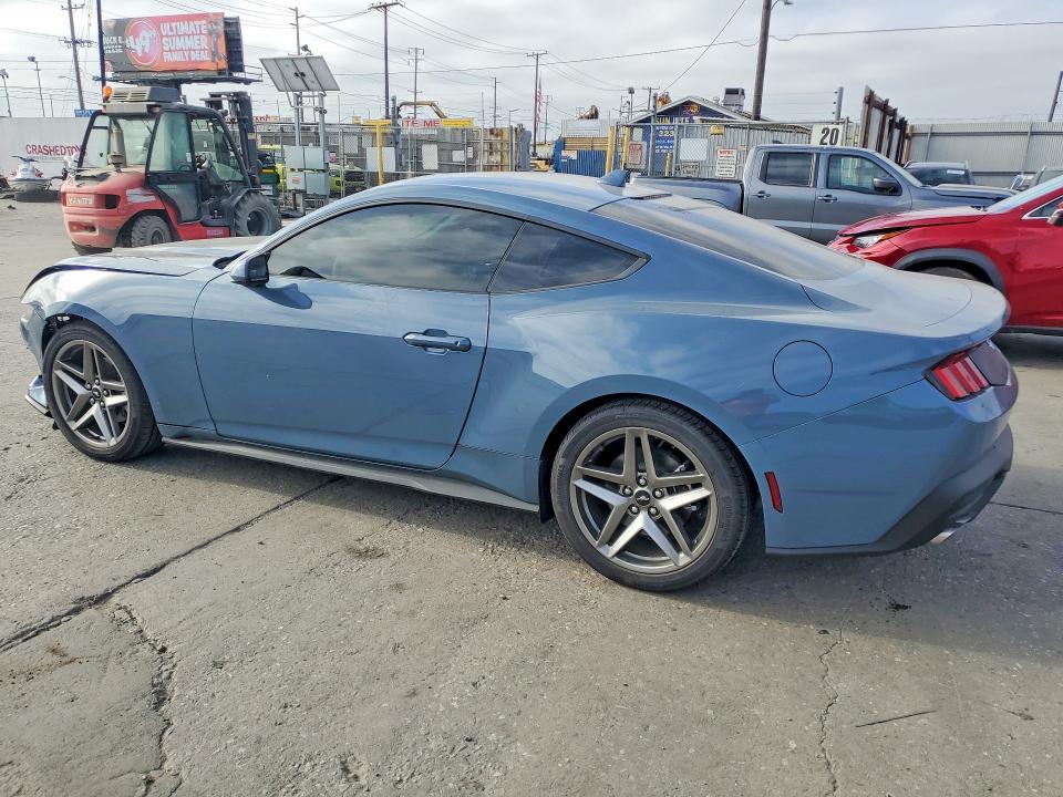 2025 Ford Mustang VIN 1FA6P8TH9S5129100 COPART salvage auction — FRONT END, Ca - Salvage Certificate, sold $16,400 on 2026-07-09 (photo 2)