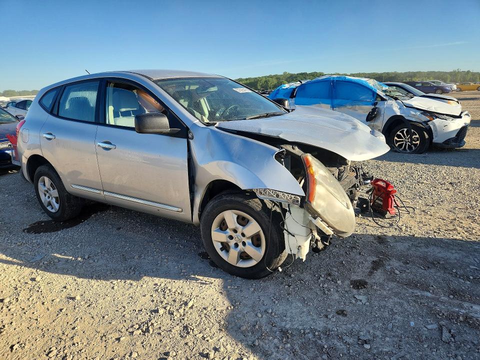 2014 Nissan Rogue VIN JN8AS5MV2EW702573 COPART salvage auction — FRONT END, Ks - Cert Of Title-Salvage, sold $90 on 2026-07-28 (photo 4)