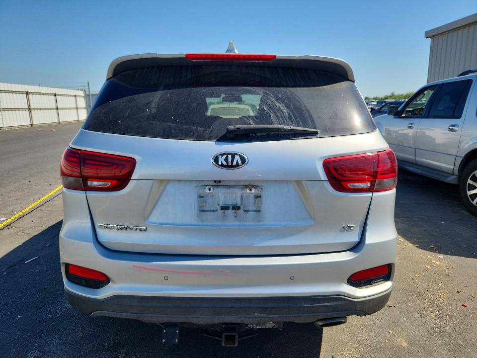 2019 Kia Sorento VIN 5XYPGDA54KG541710 COPART salvage auction — SIDE, Ca - Salvage Certificate, sold $2,300 on 2026-07-13 (photo 6)