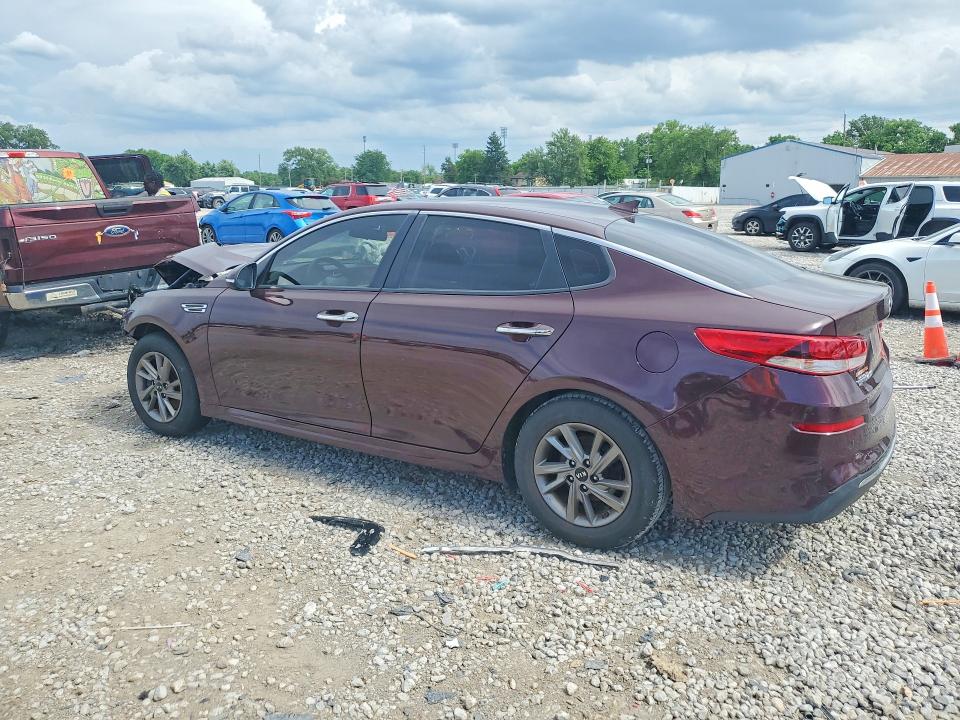 2020 Kia Optima VIN 5XXGT4L35LG382712 COPART salvage auction — FRONT END, Oh - Cert Of Title-Salvage, sold $875 on 2026-07-07 (photo 2)