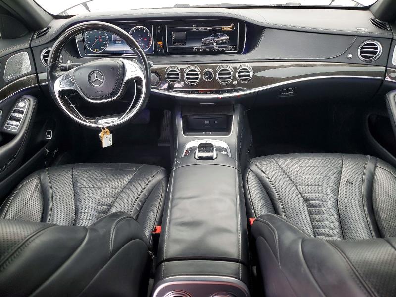 2016 Mercedes-benz S class VIN WDDUG8CB2GA246406 COPART salvage auction — SIDE, Ca - Salvage Certificate, sold $6,200 on 2026-07-30 (photo 8)