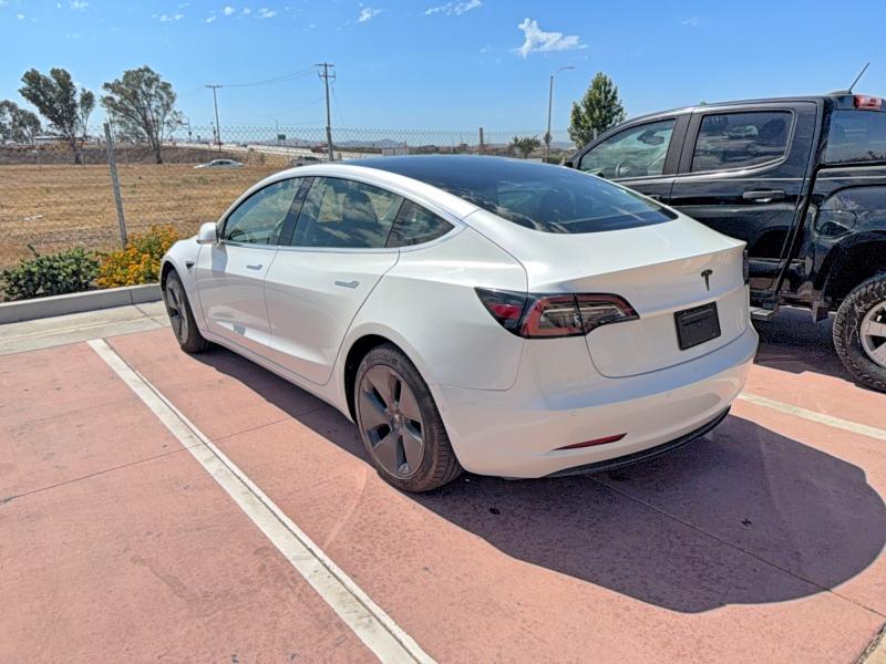 2019 Tesla Model 3 VIN 5YJ3E1EA0KF431223 COPART salvage auction — DAMAGE HISTORY, Ca - Dlr/Dis/Exp Only Salvage Title (P), sold $5,000 on 2026-07-04 (photo 3)