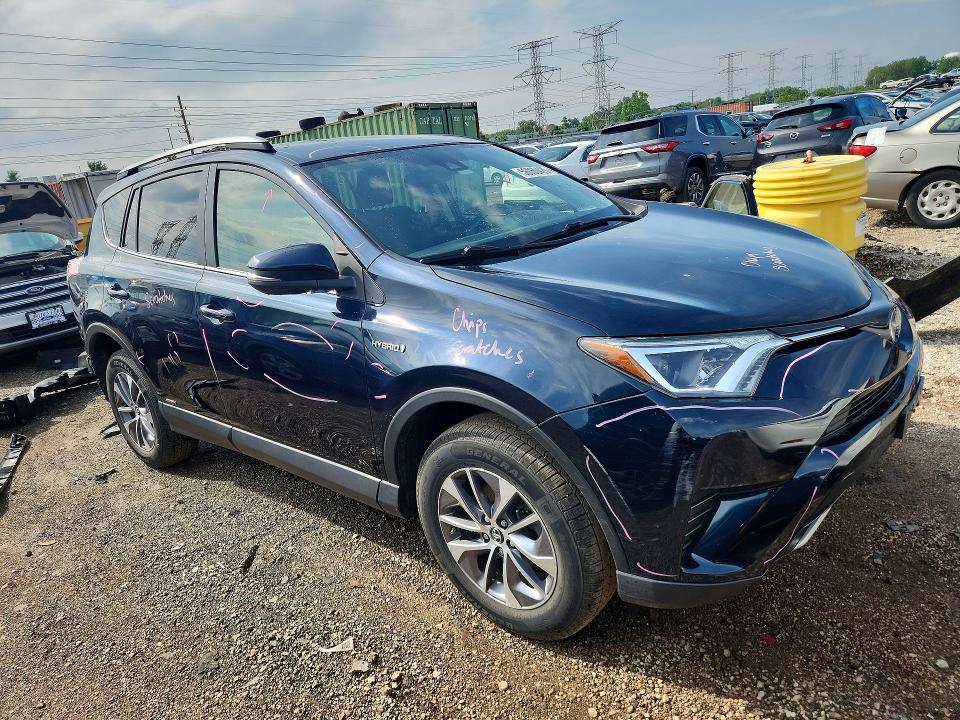 2018 Toyota Rav 4 VIN JTMRJREVXJD254340 COPART salvage auction — REAR END, Il - Salvage Certificate, sold $6,500 on 2026-07-09 (photo 4)