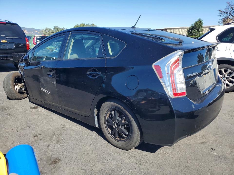 2013 Toyota Prius VIN JTDKN3DU9D1690727 COPART salvage auction — FRONT END, CA - SALVAGE CERTIFICATE, sold $525 on 2026-07-14 (photo 2)