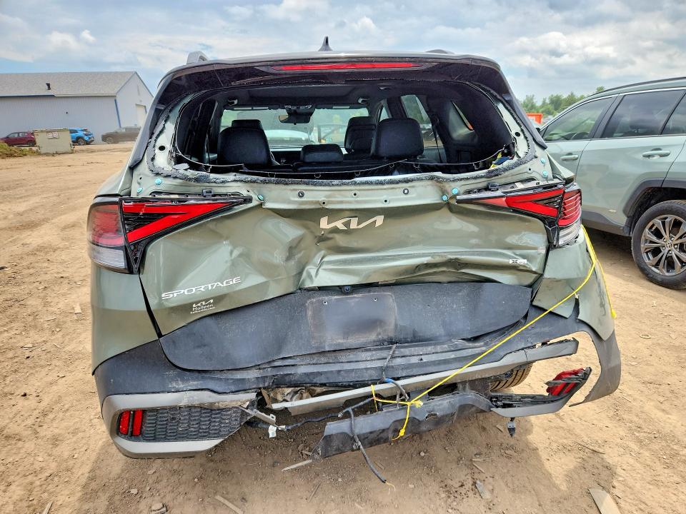 2023 Kia VIN 5XYK7CAFXPG055293 COPART salvage auction — REAR END, Oh - Cert Of Title-Salvage, sold $2,100 on 2026-07-27 (photo 6)
