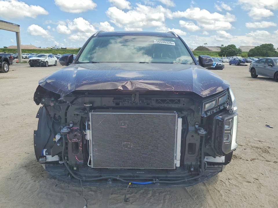 2024 Hyundai Palisade VIN KM8R44GE4RU803643 COPART salvage auction — FRONT END, Fl - Cert Of Title Slvg Rebuildable, sold $11,600 on 2026-07-16 (photo 5)