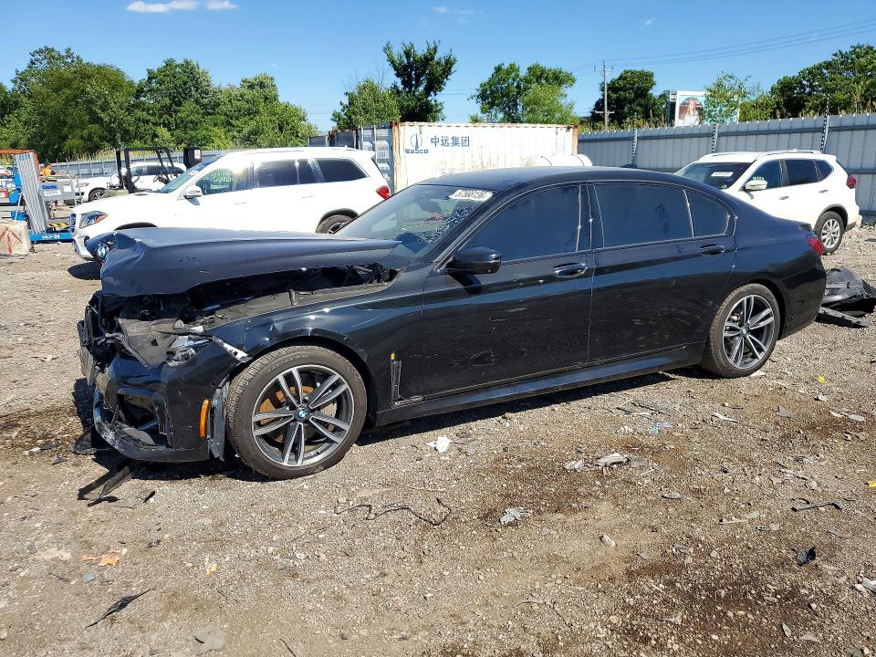 2021 BMW VIN WBA7U2C04MCE60972 COPART salvage auction — FRONT END, IL - SALVAGE CERTIFICATE, sold $13,500 on 2026-08-12 (photo 1)