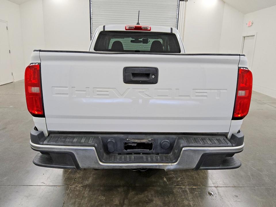 2021 Chevrolet Colorado VIN 1GCHSBEA4M1163695 COPART salvage auction — MINOR DENT/SCRATCHES, Salvage Title, sold $9,900 on 2026-07-30 (photo 6)
