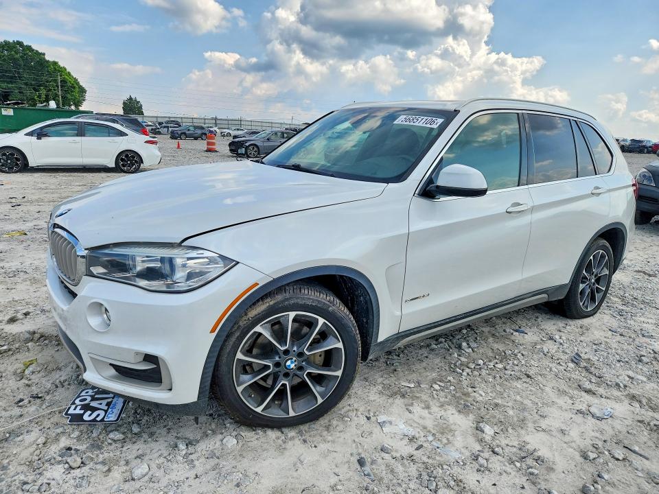 2018 BMW X5 VIN 5UXKR2C57J0Z16790 COPART salvage auction — UNDERCARRIAGE, GA - CERT OF TITLE-SALVAGE, sold $5,600 on 2026-07-08 (photo 1)