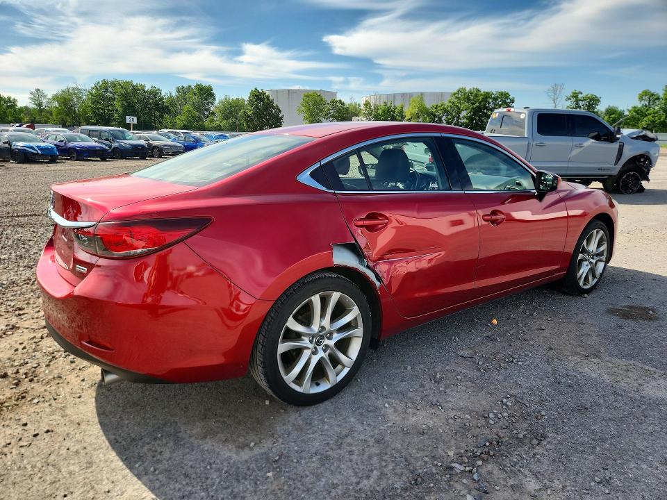 2016 Mazda 6 VIN JM1GJ1V53G1460232 COPART salvage auction — FRONT END, NY - MV-907A SALVAGE CERTIFICATE, sold $1,600 on 2026-07-02 (photo 3)