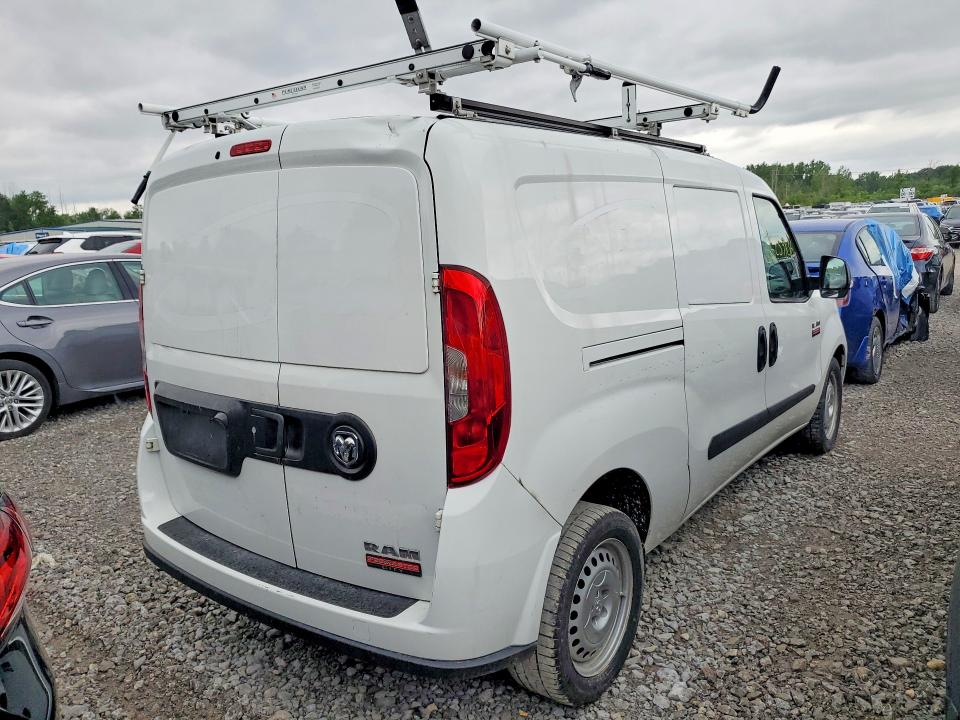 2022 Ram Promaster city VIN ZFBHRFAB1N6X27912 COPART salvage auction — FRONT END, Ny - Mv-907A Salvage Certificate (P), sold $6,800 on 2026-07-30 (photo 3)