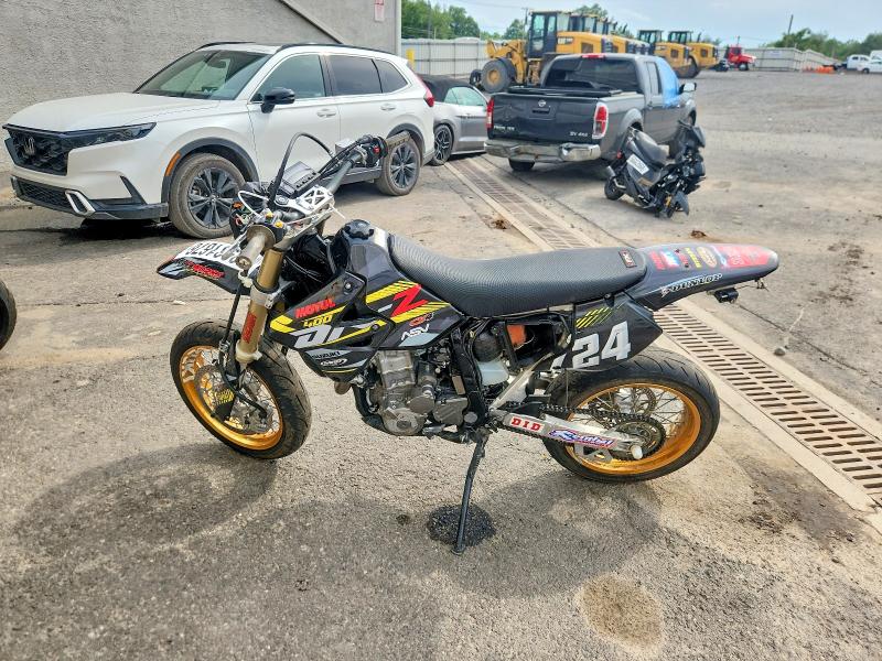 2018 Suzuki Dr-z VIN JS1SK44A8J2100764 COPART salvage auction — ROLLOVER, Nj - Cert Of Title-Salvage, sold $850 on 2026-07-24 (photo 3)