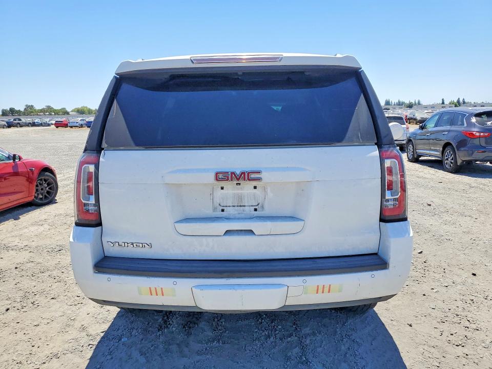 2015 Gmc Yukon VIN 1GKS1AEC6FR648711 COPART salvage auction — FRONT END, Ca - Salvage Certificate, sold $15 on 2026-07-30 (photo 6)