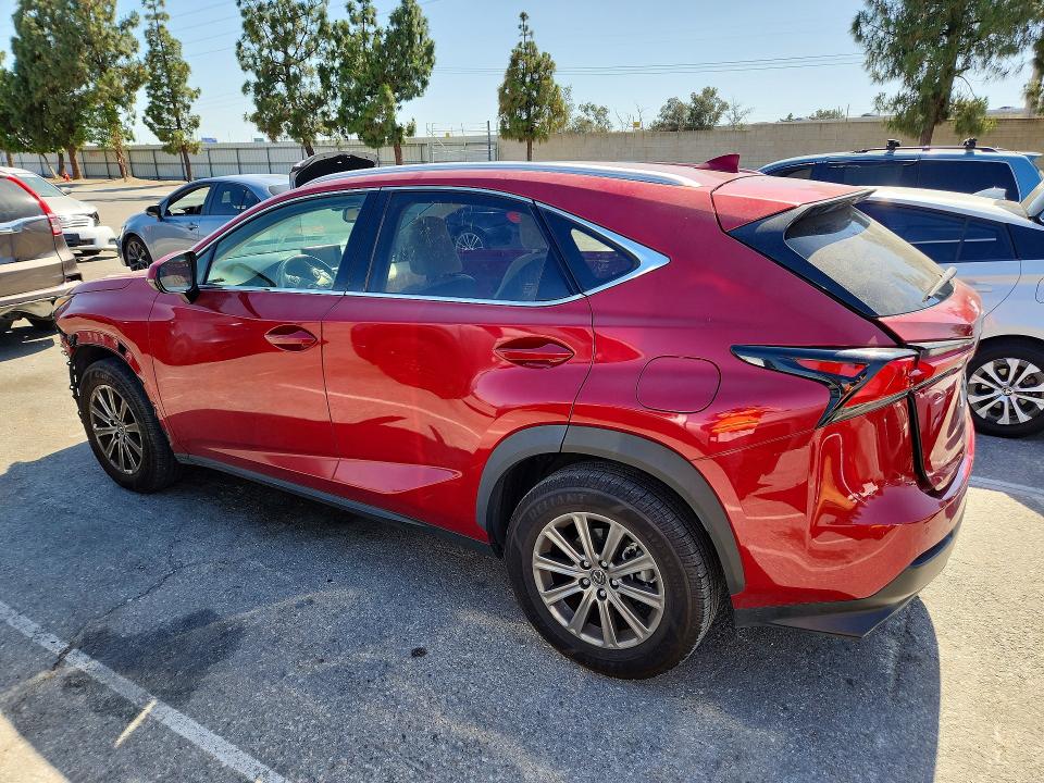 2018 Lexus Nx VIN JTJYARBZ7J2105413 COPART salvage auction — SIDE, CA - SALVAGE CERTIFICATE, sold $4,100 on 2026-07-30 (photo 2)