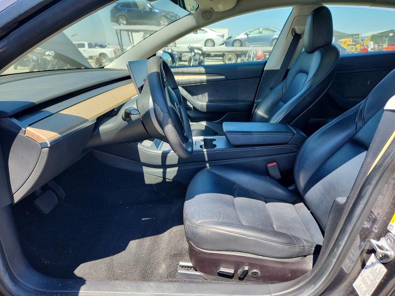 2022 Tesla Model 3 VIN 5YJ3E1EB2NF167192 COPART salvage auction — REAR END, Salvage Title, sold $250 on 2026-07-21 (photo 7)