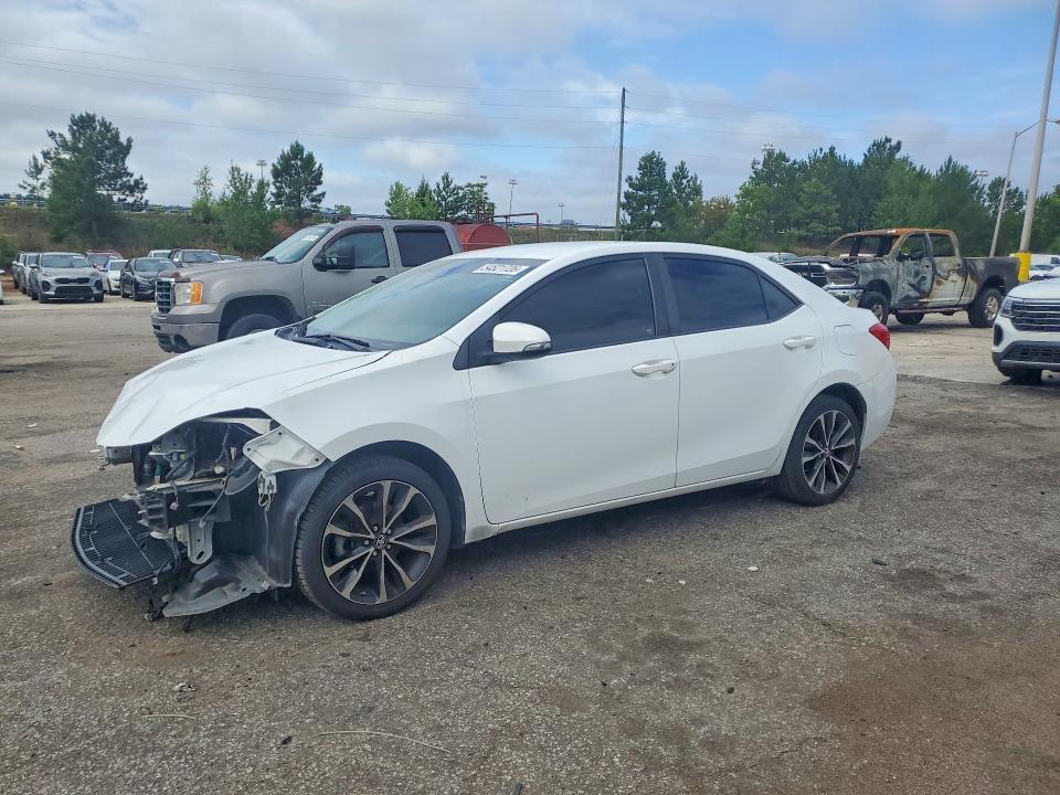 2017 Toyota Corolla VIN 5YFBURHE2HP659538 COPART salvage auction — FRONT END, Sc - Cert Of Title-Salvage, sold $3,750 on 2026-07-17 (photo 1)