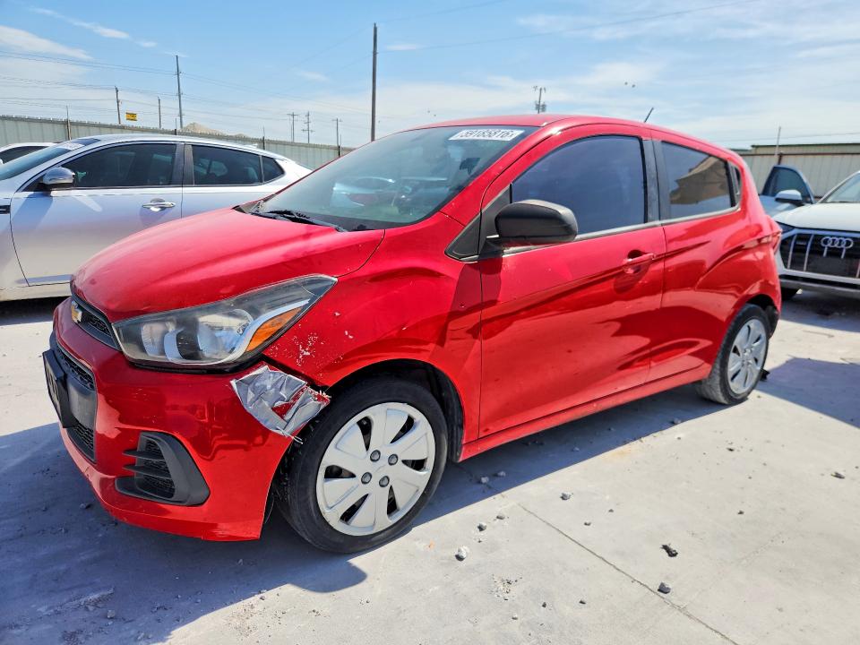 2016 Chevrolet Spark VIN KL8CB6SA5GC623244 COPART salvage auction — FRONT END, Mt - Certificate Of Title, sold $150 on 2026-07-28 (photo 1)
