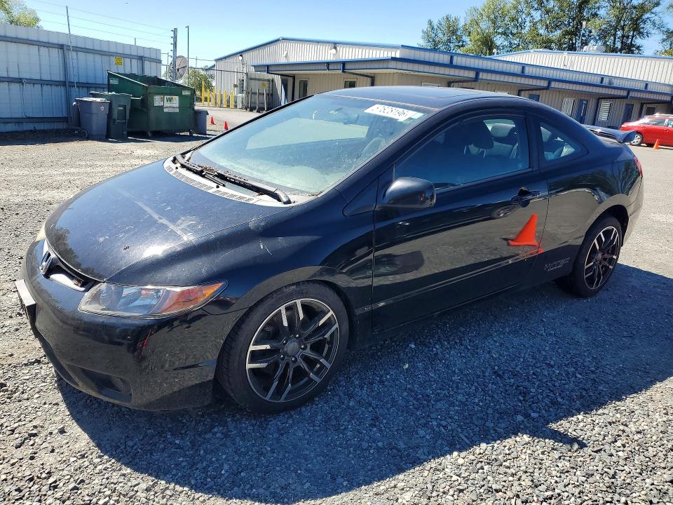 2006 Honda Civic VIN 2HGFG21506H706516 COPART salvage auction — SIDE, Wa - Vehicle Cert Of Ownership-Titl, sold $375 on 2026-07-09 (photo 1)