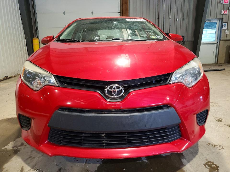 2014 Toyota Corolla VIN 5YFBURHE8EP050501 COPART salvage auction — MECHANICAL, Pa - Non Public Clean Title, sold $4,100 on 2026-07-22 (photo 5)