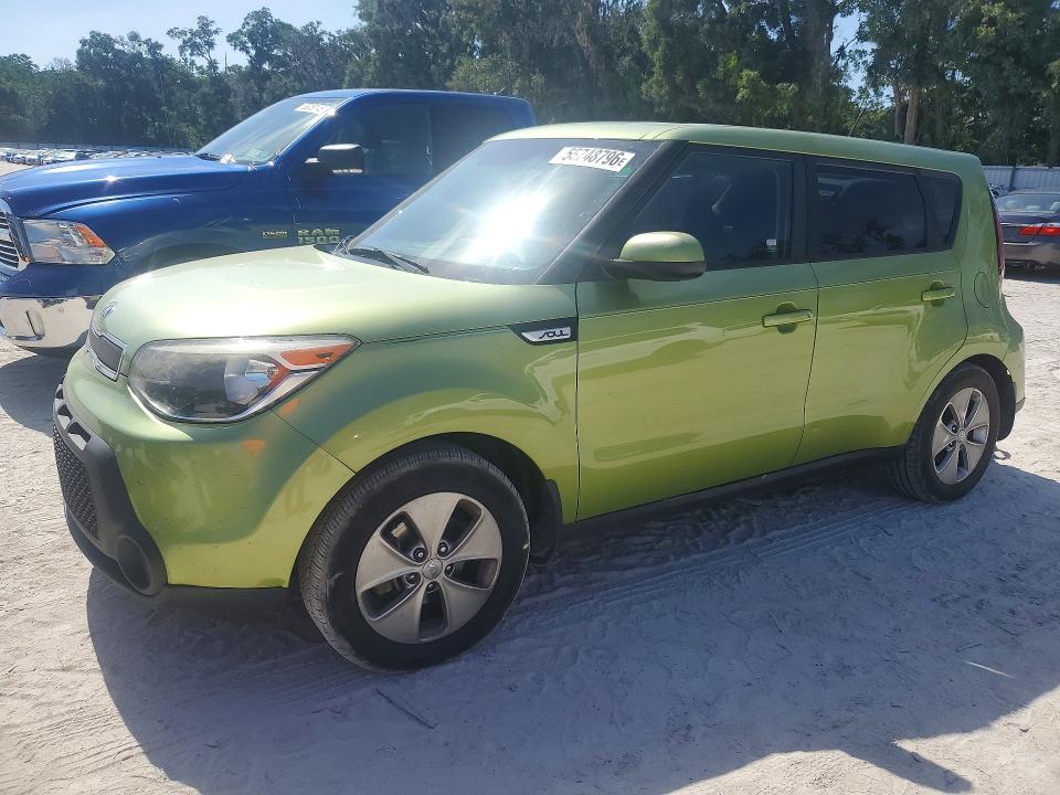 2016 Kia Soul VIN KNDJN2A20G7841772 COPART salvage auction — REAR END, Fl - Cert Of Ttl-Rebuilt&Slvg Rbld, sold $1,200 on 2026-07-07 (photo 1)