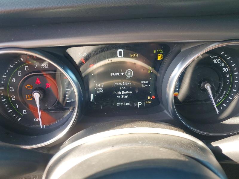 2023 Jeep Wrangler / VIN 1C4JJXN64PW652487 COPART salvage auction — FRONT END, Ca - Salvage Certificate, sold $12,800 on 2026-07-09 (photo 9)