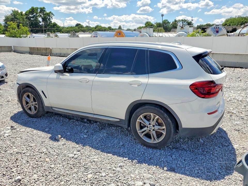 2021 BMW VIN 5UXTY5C08M9E47547 COPART salvage auction — FRONT END, Oh - Cert Of Title-Repossession (P), sold $8,400 on 2026-07-07 (photo 2)