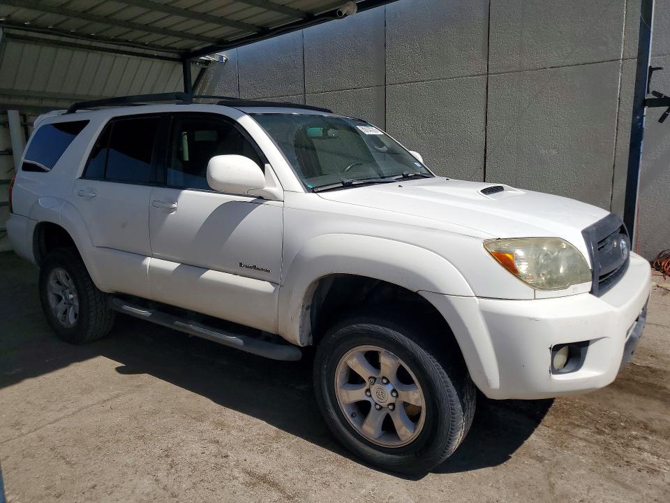 2007 Toyota 4runner VIN JTEZU14R978075717 COPART salvage auction — FRONT END, Tx - Salvage Vehicle Title, sold $5,300 on 2026-07-17 (photo 4)