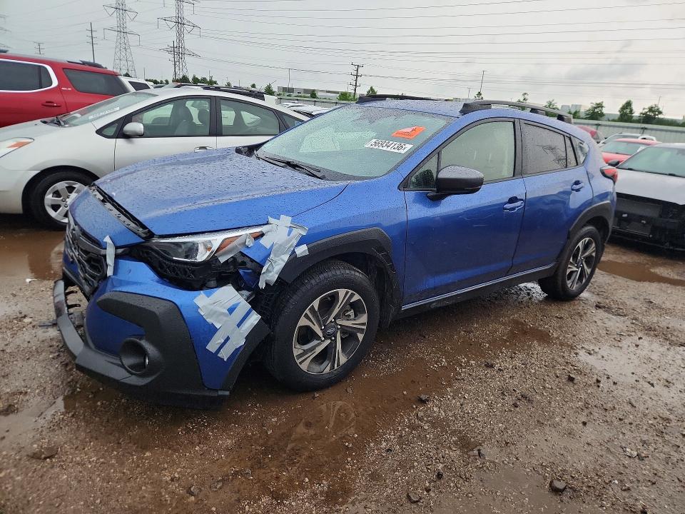 2025 Subaru Xv VIN JF2GUHDC5SH280672 COPART salvage auction — BIOHAZARD/CHEMICAL, Il - Salvage Certificate, sold $6,900 on 2026-07-21 (photo 1)