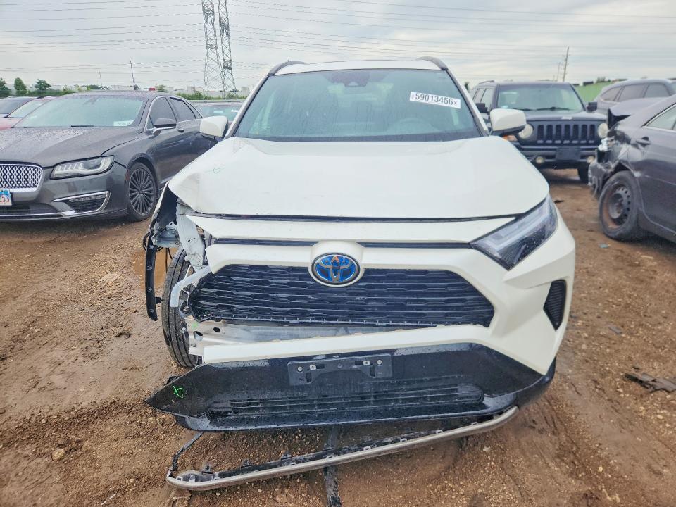 2022 Toyota Rav 4 VIN 4T3T6RFV6NU076196 COPART salvage auction — FRONT END, Il - Salvage Certificate, sold $14,000 on 2026-07-30 (photo 5)