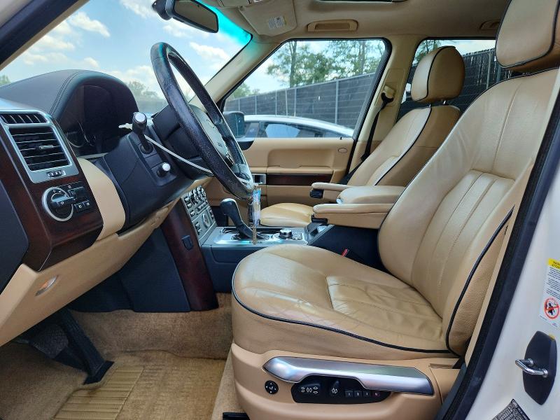 2008 Land rover RANGE ROVER VIN SALME15478A292698 COPART salvage auction — REAR END, MD - CERT OF SALVAGE > 75% DAMAGE, sold $425 on 2026-07-31 (photo 7)