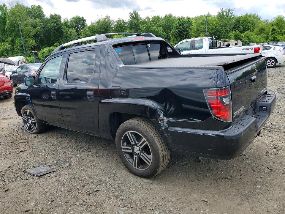 2013 Honda Ridgeline VIN 5FPYK1F73DB018725 COPART salvage auction — UNDERCARRIAGE, Ct - Cert Of Title-Salvage, sold $1,800 on 2026-07-02 (photo 2)