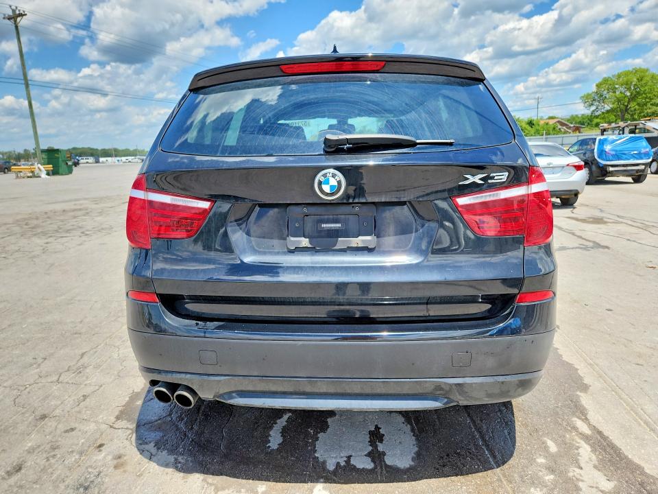 2014 BMW X3 VIN 5UXWX9C54E0D36924 COPART salvage auction — FRONT END, Tn - Salvage Certificate, sold $550 on 2026-07-20 (photo 6)