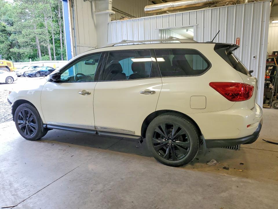 2017 Nissan Pathfinder VIN 5N1DR2MMXHC696257 COPART salvage auction — FRONT END, Mn - Cert Of Title-Salvage, sold $3,200 on 2026-07-02 (photo 2)