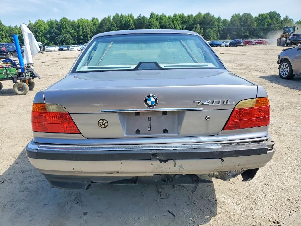 1999 BMW 7 series VIN WBAGH8332XDP02574 COPART salvage auction — REAR END, Va - Certificate Of Title, sold $1,150 on 2026-07-07 (photo 6)