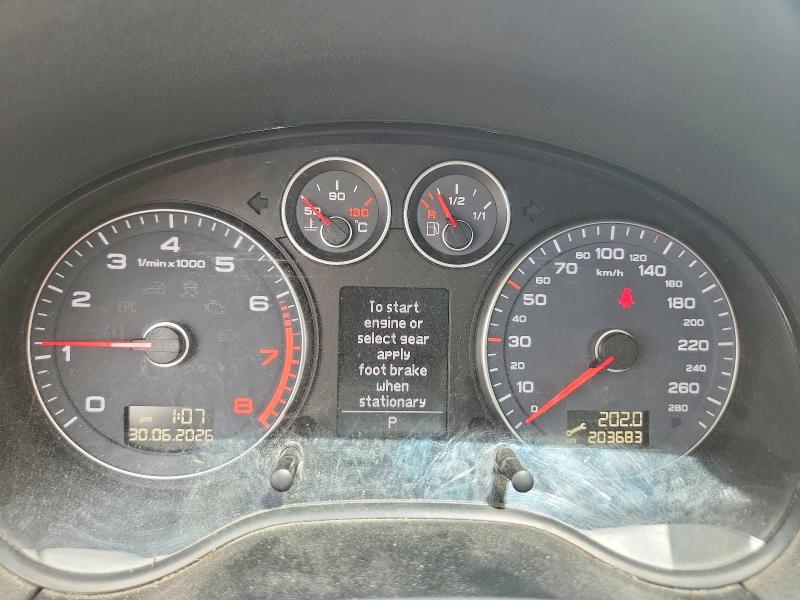 2011 Audi A3 VIN WAUMFCFM0BA097206 COPART salvage auction — FRONT END, AB - BOS - SALVAGE, sold $125 on 2026-07-16 (photo 9)