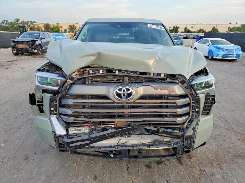 2024 Toyota Tundra VIN 5TFJC5DB1RX045439 COPART salvage auction — FRONT END, Fl - Cert Of Title Slvg Rebuildable, sold $14,200 on 2026-07-30 (photo 5)