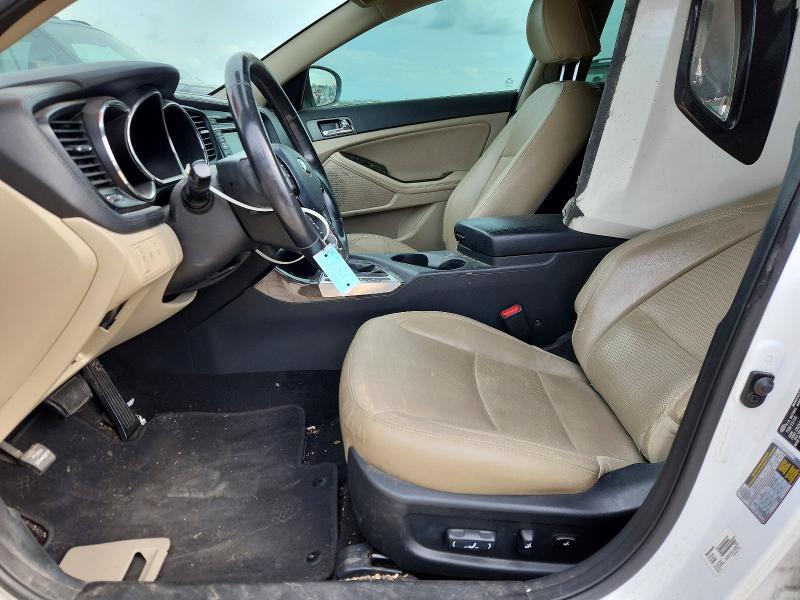 2013 Kia Optima VIN 5XXGN4A70DG182855 COPART salvage auction — FRONT END, Tx - Salvage Vehicle Title, sold $300 on 2026-07-16 (photo 7)