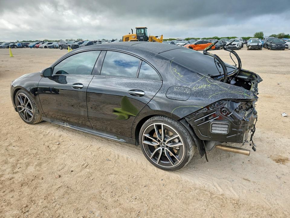 2026 Mercedes-benz Cla-klasse amg VIN W1K5J5BB3TN582039 COPART salvage auction — REAR END, Tx - Salvage Vehicle Title, sold $25,000 on 2026-07-30 (photo 2)