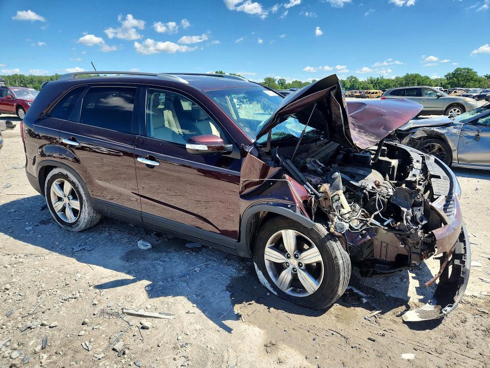 2012 Kia VIN 5XYKU3A60CG242674 COPART salvage auction — FRONT END, IL - SALVAGE CERTIFICATE, sold $400 on 2026-07-29 (photo 4)
