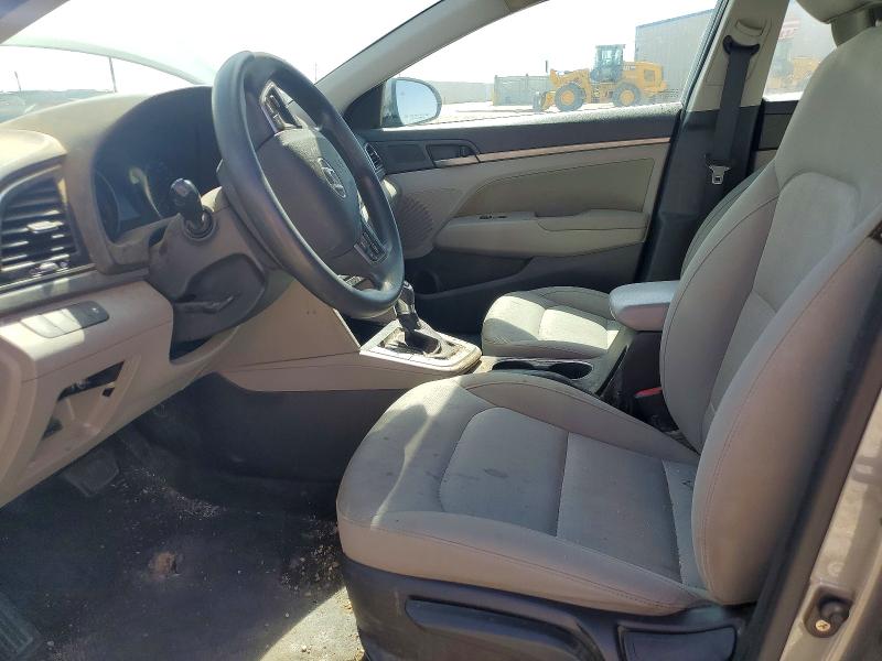 2017 Hyundai Elantra VIN KMHD84LF9HU410006 COPART salvage auction — HAIL, Tx - Cert Of Title-Rebuilt Salvage (P), sold $1,650 on 2026-07-09 (photo 7)