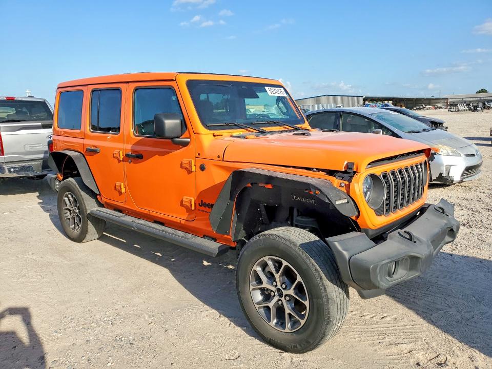 2025 Jeep Wrangler / VIN 1C4PJXDN4SW592660 COPART salvage auction — FRONT END, Ga - Cert Of Title-Salvage, sold $18,500 on 2026-07-28 (photo 4)
