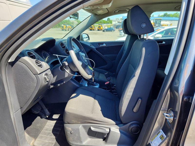 2012 Volkswagen Tiguan VIN WVGBV7AX2CW005034 COPART salvage auction — FRONT END, Pa - Cert Of Title, sold $525 on 2026-07-10 (photo 7)