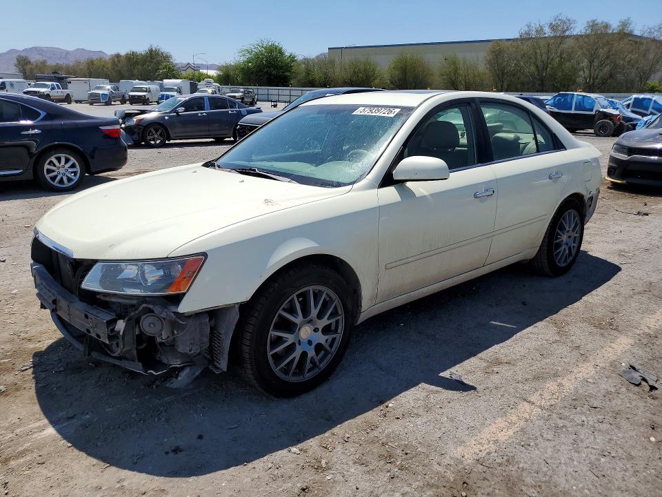 2006 Hyundai Sonata VIN 5NPEU46F86H122792 COPART salvage auction — FRONT END, Nv - Salvage Title, sold $375 on 2026-07-09 (photo 1)